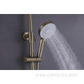 Brushed Gold Stainless Steel Shower Faucet
